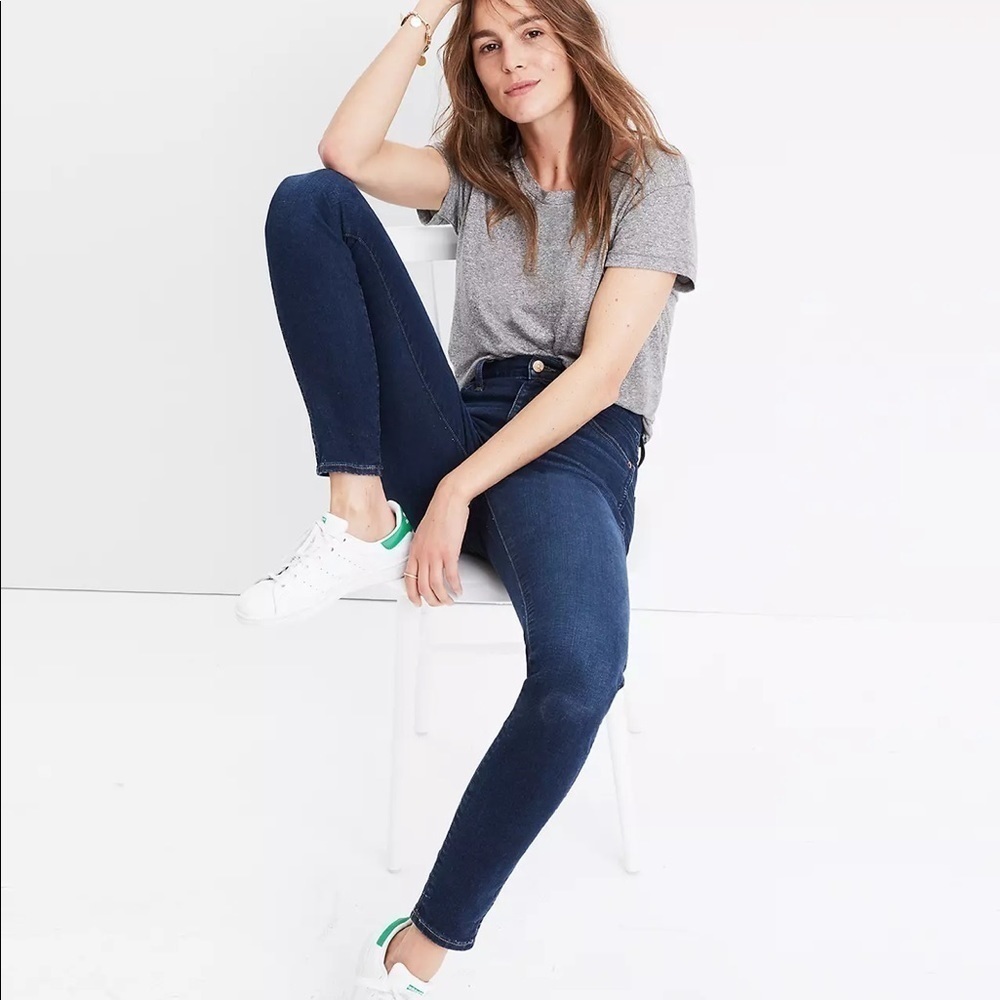 Madewell Tall 10" High-Rise Skinny JeansHayes Wash